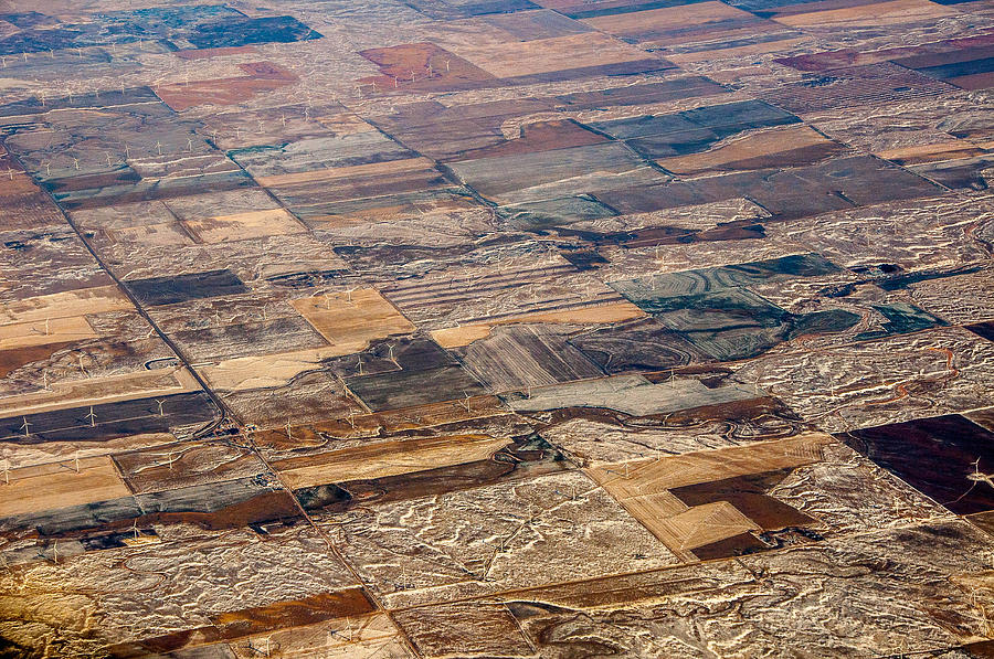 Patchwork earth Photograph by Carolyn DAlessandro