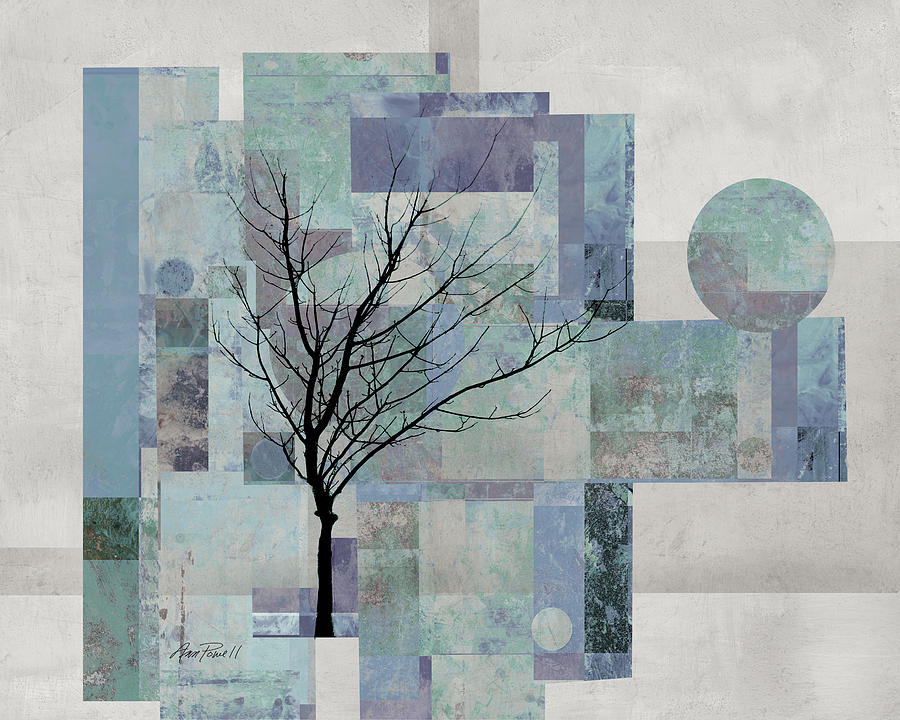 Patchwork Tree Digital Art by Ann Powell