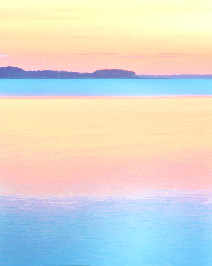 Patel Bay - Colorful Pastel Sunset Photograph by Billy Beck