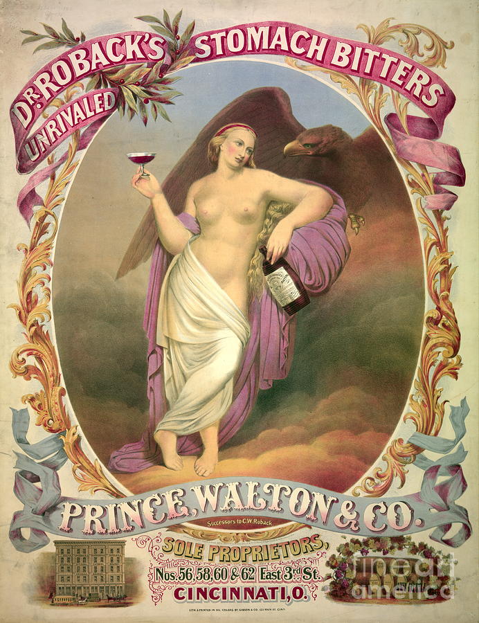 Patent Medicine Ad 1866 Photograph by Padre Art
