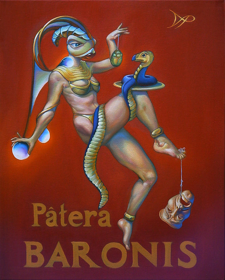 Cobra Painting - Patera Baronis by Patrick Anthony Pierson