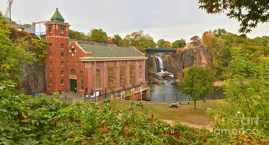 Paterson Great Falls Panorama Photograph by Adam Jewell