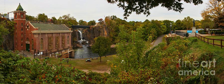 Paterson Great Falls Panoramic View Photograph by Adam Jewell
