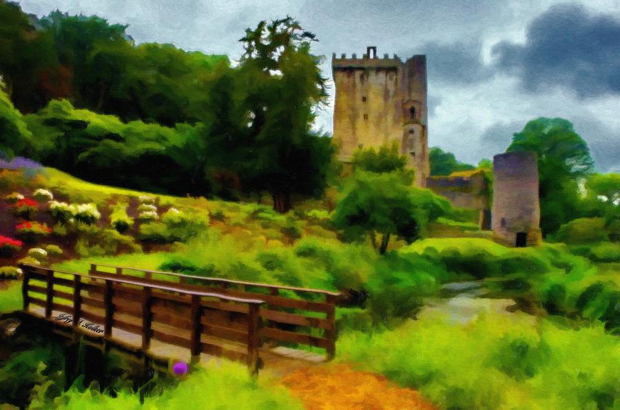 Castle Painting - Path to Blarney Castle by Jeffrey Kolker
