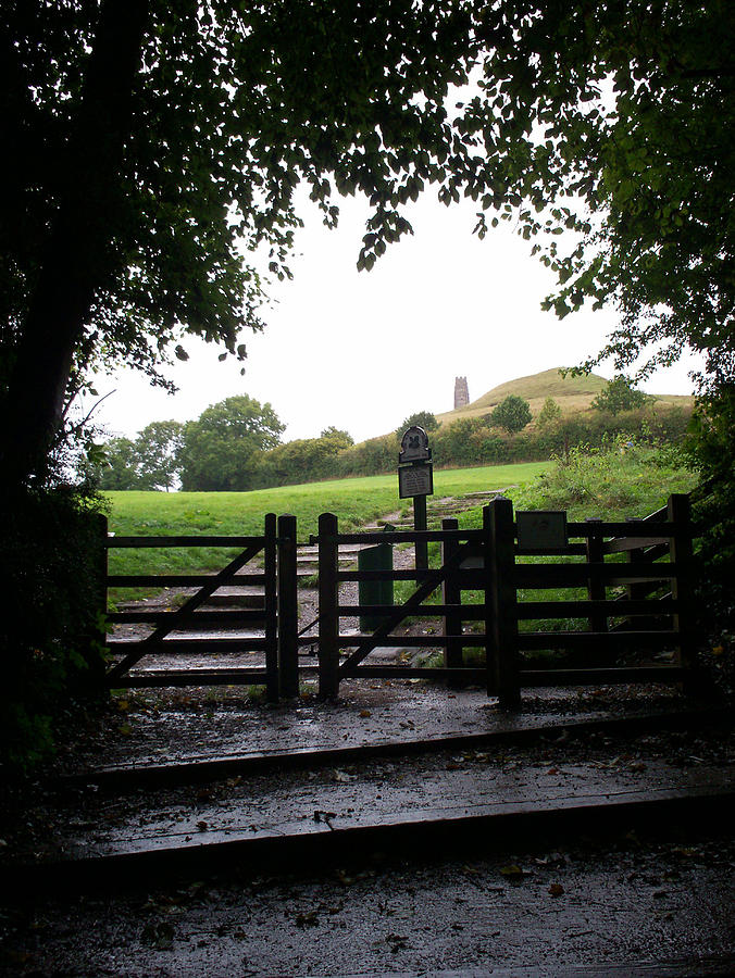 Nature Photograph - Path to Glastonbury Tor by Richard Andrews
