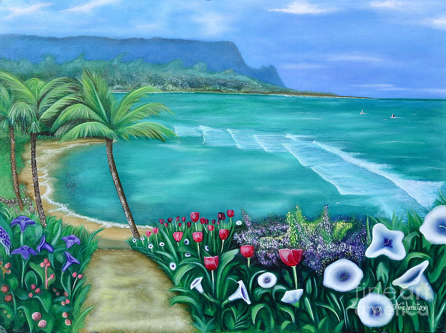 Path to Paradise Painting by Ruben Archuleta - Art Gallery