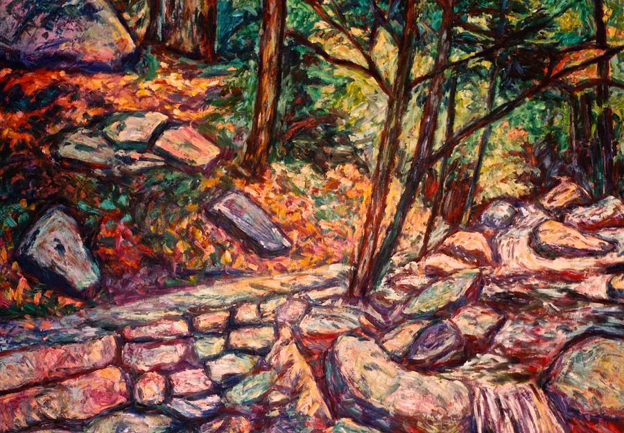 Path to the Cascades Painting by Kendall Kessler