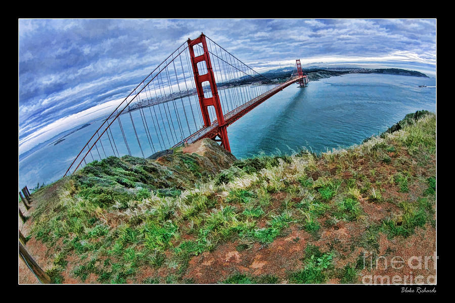 Path To The Golden Gate Bridge Photograph by Blake Richards