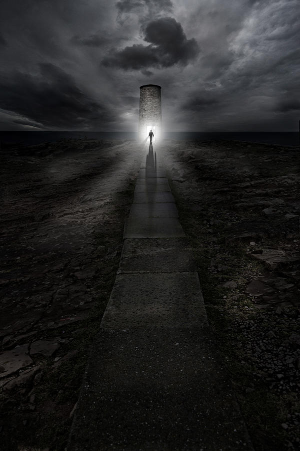 Path to the Lightouse Photograph by Jaroslaw Blaminsky