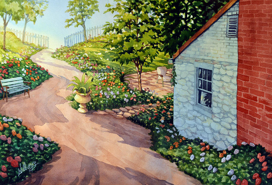 Path to the Sea Painting by Mick Williams