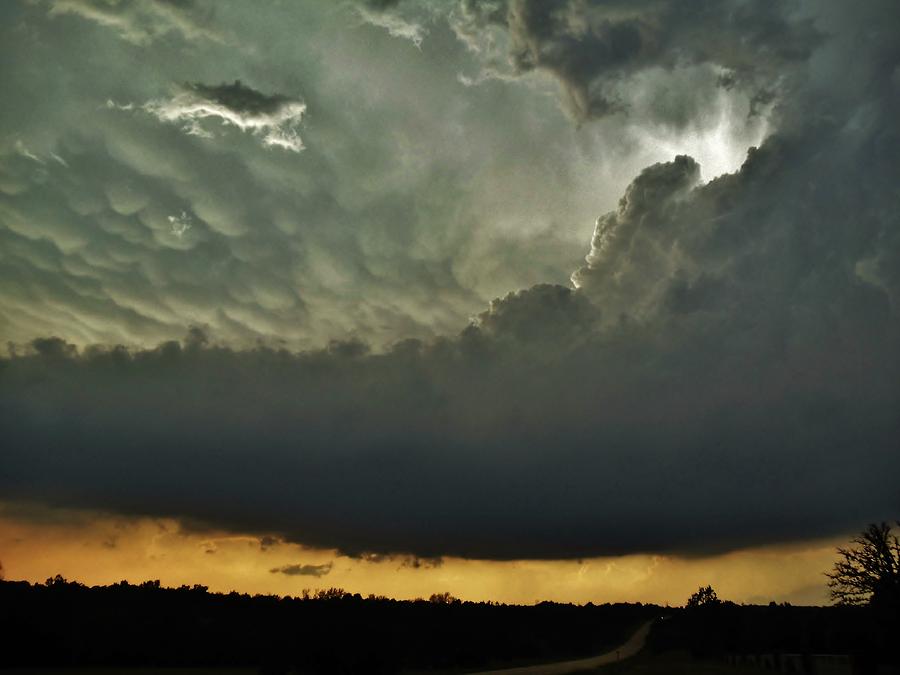 Path To The Supercell Photograph by Ed Sweeney