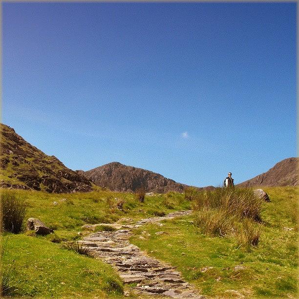 Mountain Photograph - Pathfinder. .. #path #all_shots #wales by Linandara Linandara