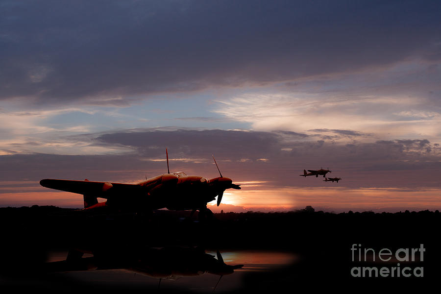 Sunset Digital Art - Pathfinder Sunset by Airpower Art