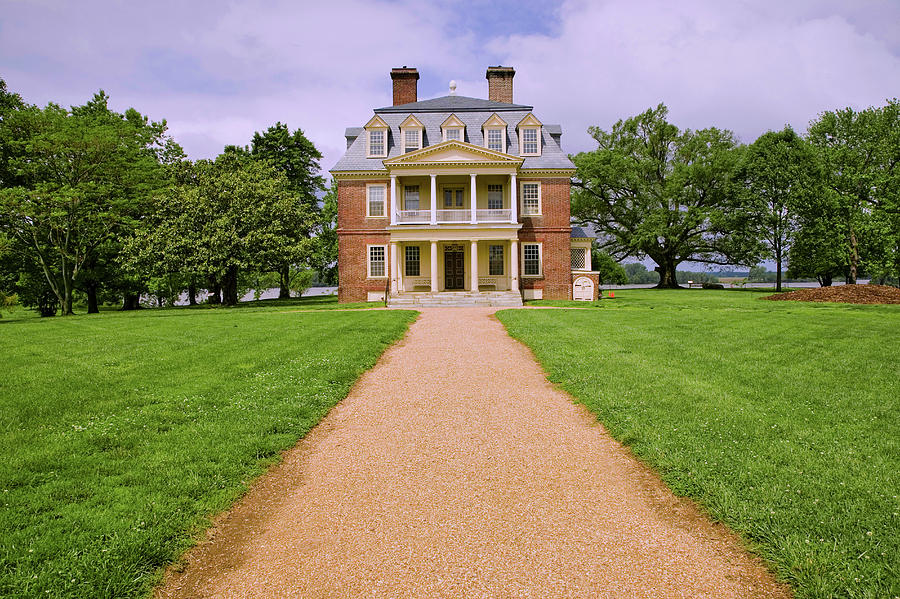 Pathway To Shirley Plantation Great Photograph by Panoramic Images