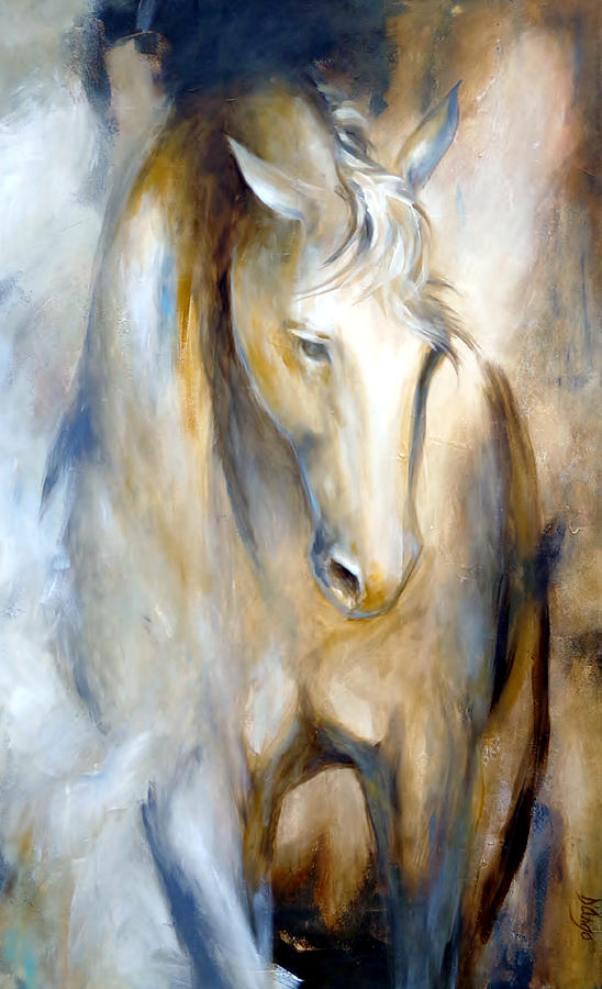 Patience Painting by Dina Dargo