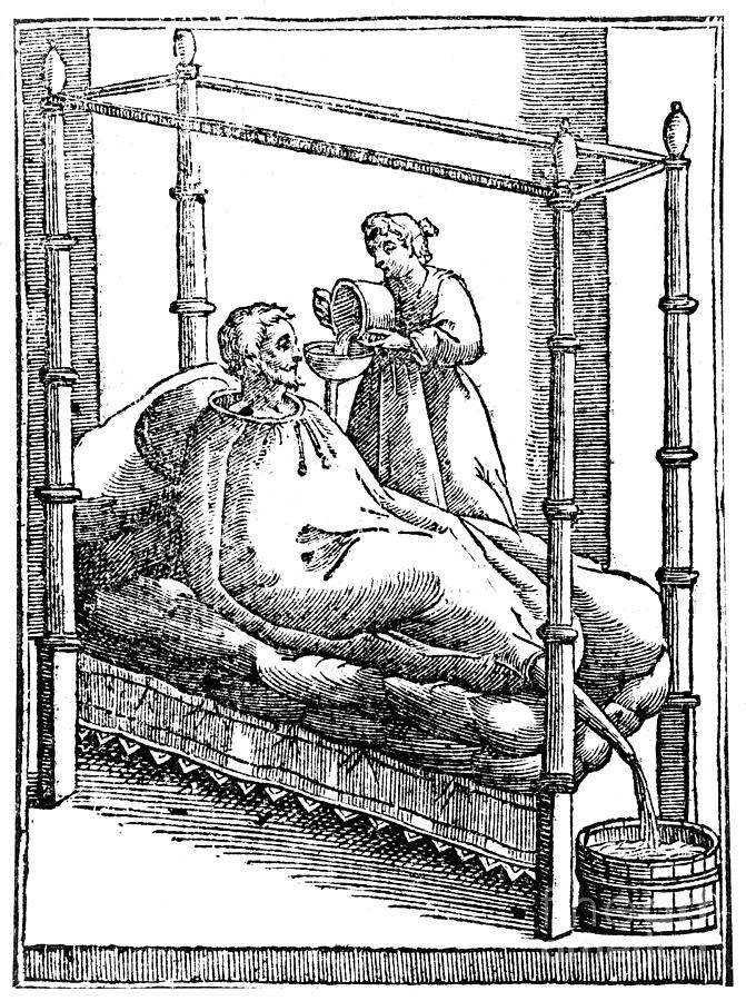 Patient And Nurse, 1646 Photograph by Granger