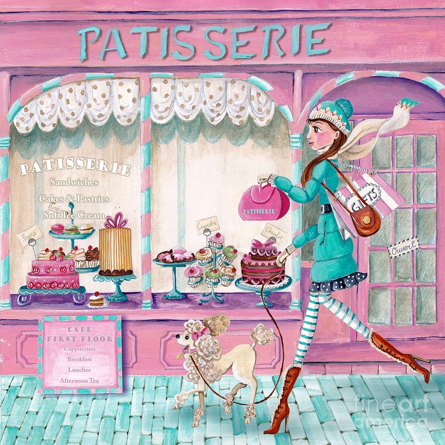 Patisserie Mixed Media by Caroline Bonne-Muller