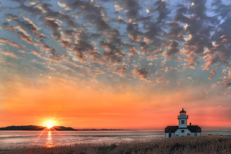 Patos Lighthouse Photograph by Geoffrey Ferguson