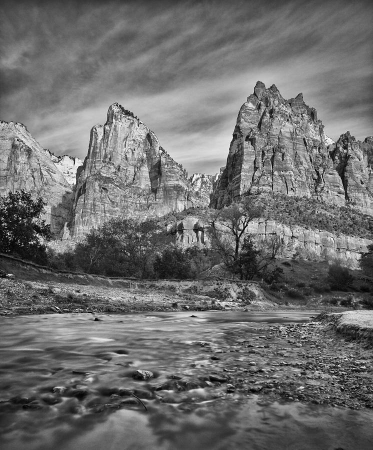 Zion National Park Photograph - Patriarch Morning by Darren White