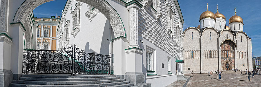 Architecture Photograph - Patriarch Palace And Church Of The by Panoramic Images