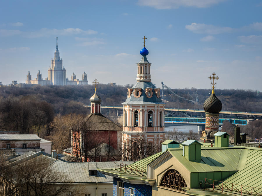 Moscow Photograph - Patriarshee Podvorye by Alexey Stiop