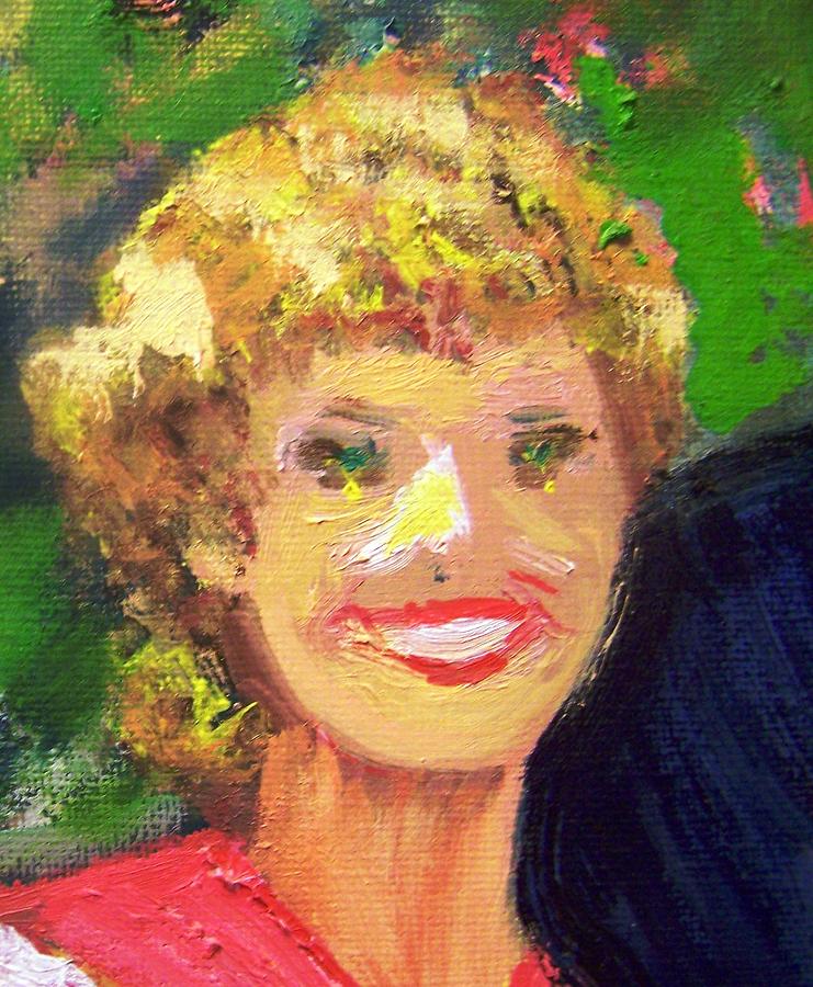 Portrait Painting - Patricia in Sunlight by Patricia Clark Taylor