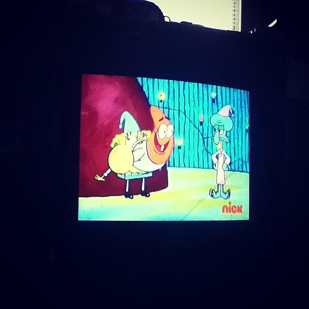 Lmfao Photograph - Patrick Jumps Into Spongebobs Mouth by Mo Kanellis