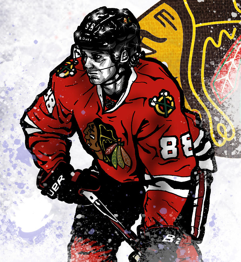 Patrick Kane Digital Art by Nate Gandt | Fine Art America