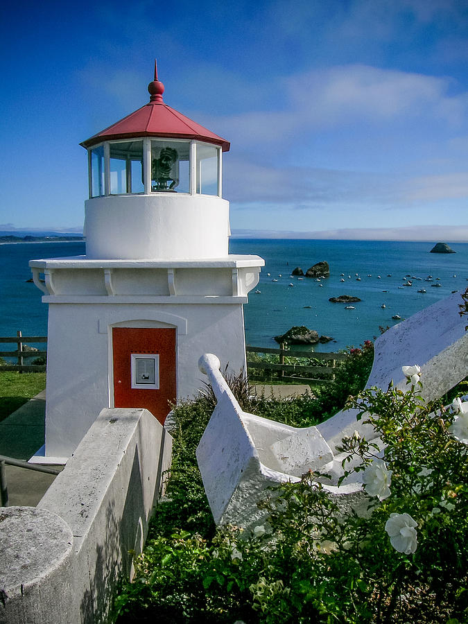 Patricks Point Lighthouse Photograph by Jim DeLillo