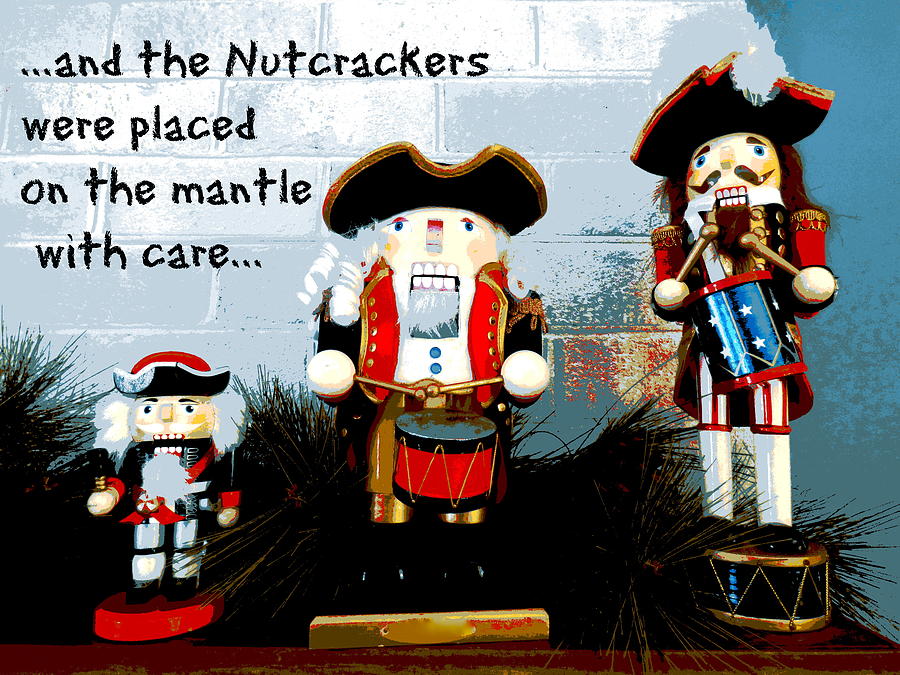 Patriot Nutcrackers Photograph by Jean Wright
