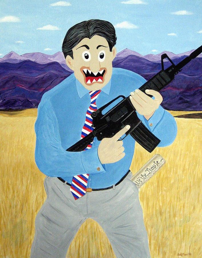 Patriot Painting - Patriot by Sal Marino