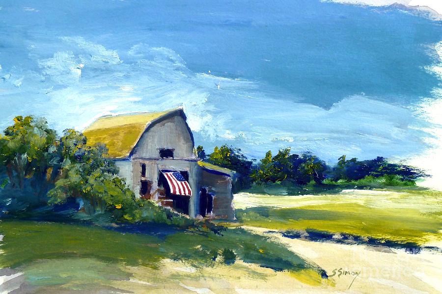 Patriot Painting by Sally Simon