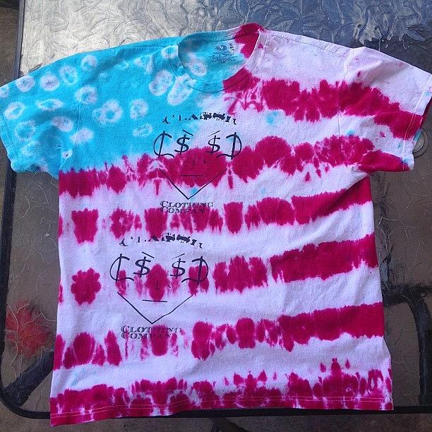 American Photograph - #patriotic #americanflag #tiedye by Eric Dryer