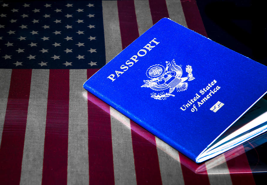 Patriotic Passport 1 Photograph by William Carson Jr - Fine Art America