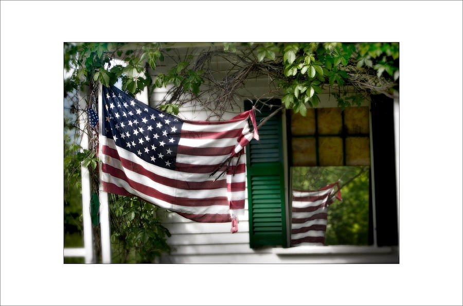 Patriotic Reflection Photograph by Don Powers - Fine Art America