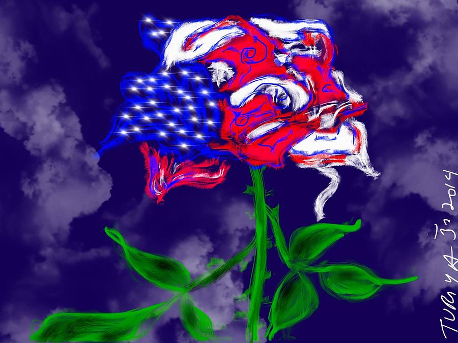 Patriotism Digital Art by Greg Liotta - Fine Art America