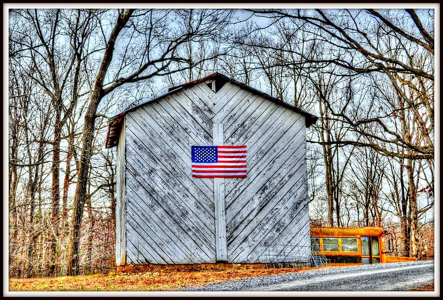 American Flag Photograph - Patriotism by Keith Hall