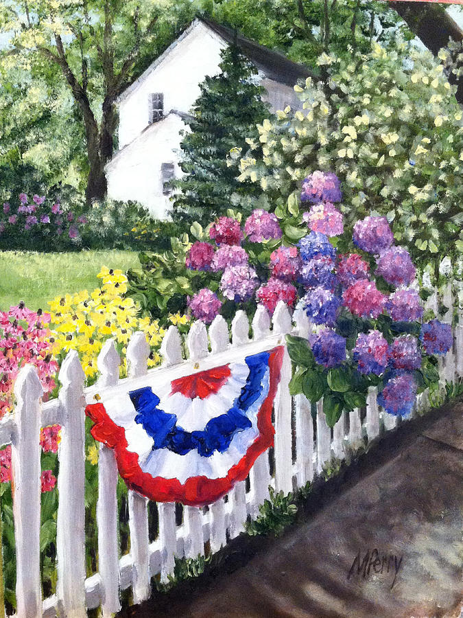 Patriotism on Court Street by Margie Perry Patriotism on Court Street by Margie Perry