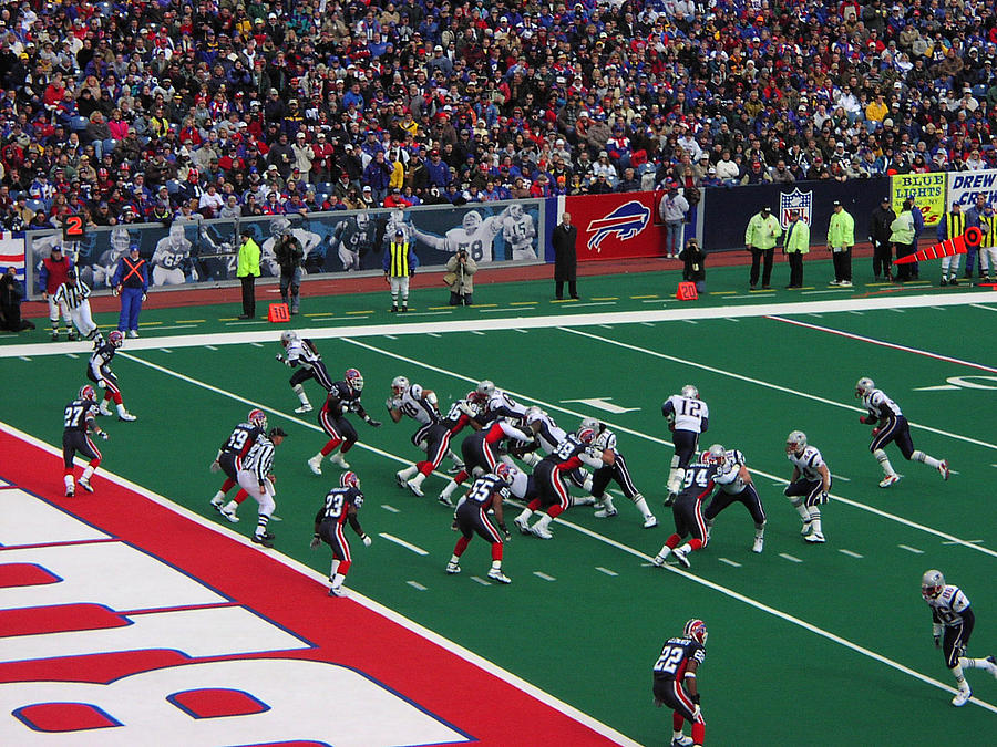 Patriots About to Score Photograph by Mike Martin