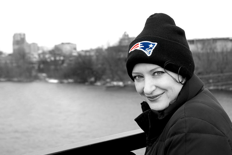 Patriots Fan Photograph by Greg Fortier