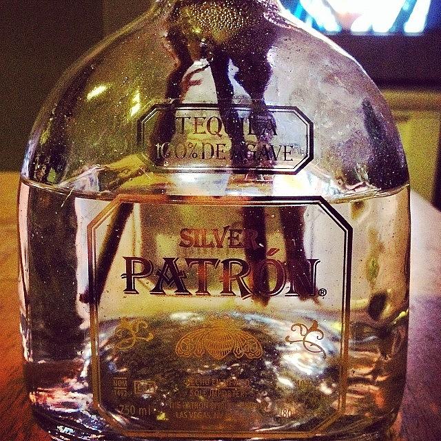 Bottle Photograph - #patron #tequila #roses #100 by Nate Greenberg