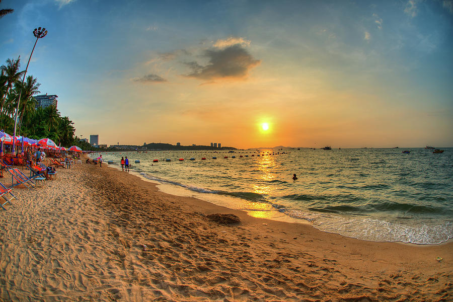 Pattaya Beach, Pattaya, Thailand Photograph by Emad Aljumah