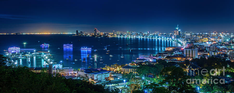 Summer Photograph - Pattaya City  by Anek Suwannaphoom