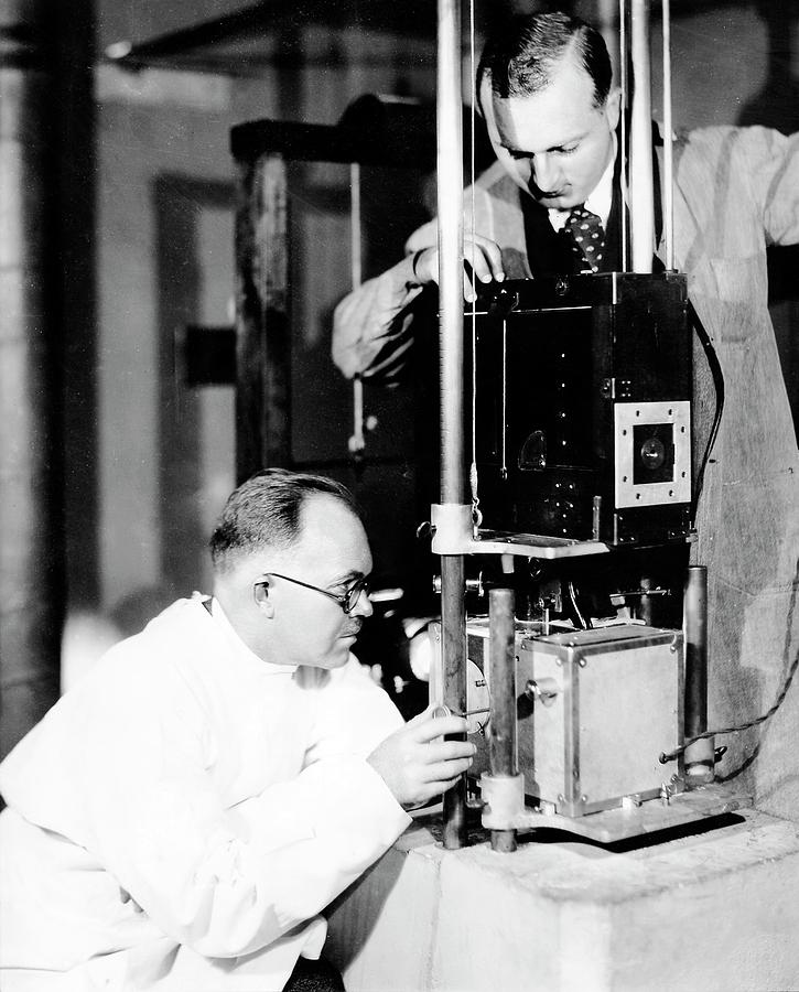 Laboratory Photograph - Patten And Kramer by American Philosophical Society Laboratory Photograph - Patten And Kramer by American Philosophical Society