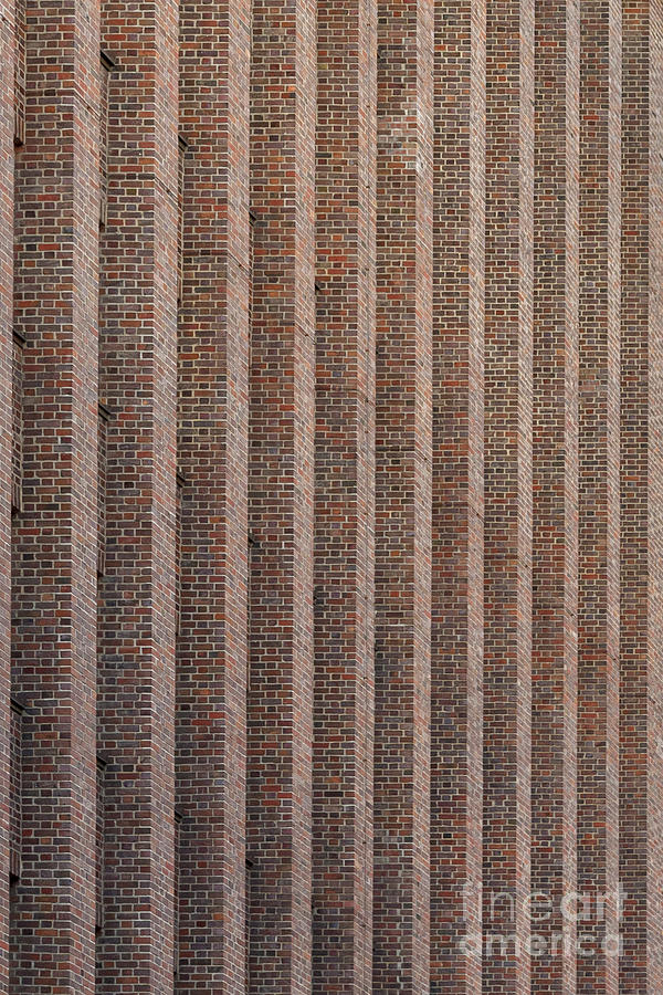 Patterend Brick Facade Photograph