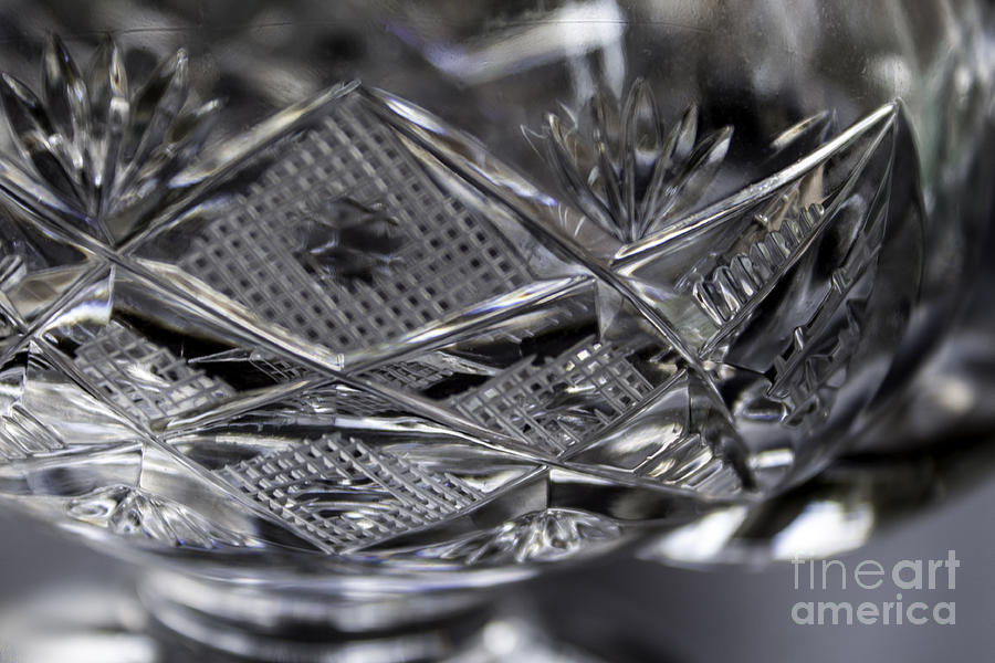 Abstract Photograph - Pattern In Crystal by Arlene Carmel