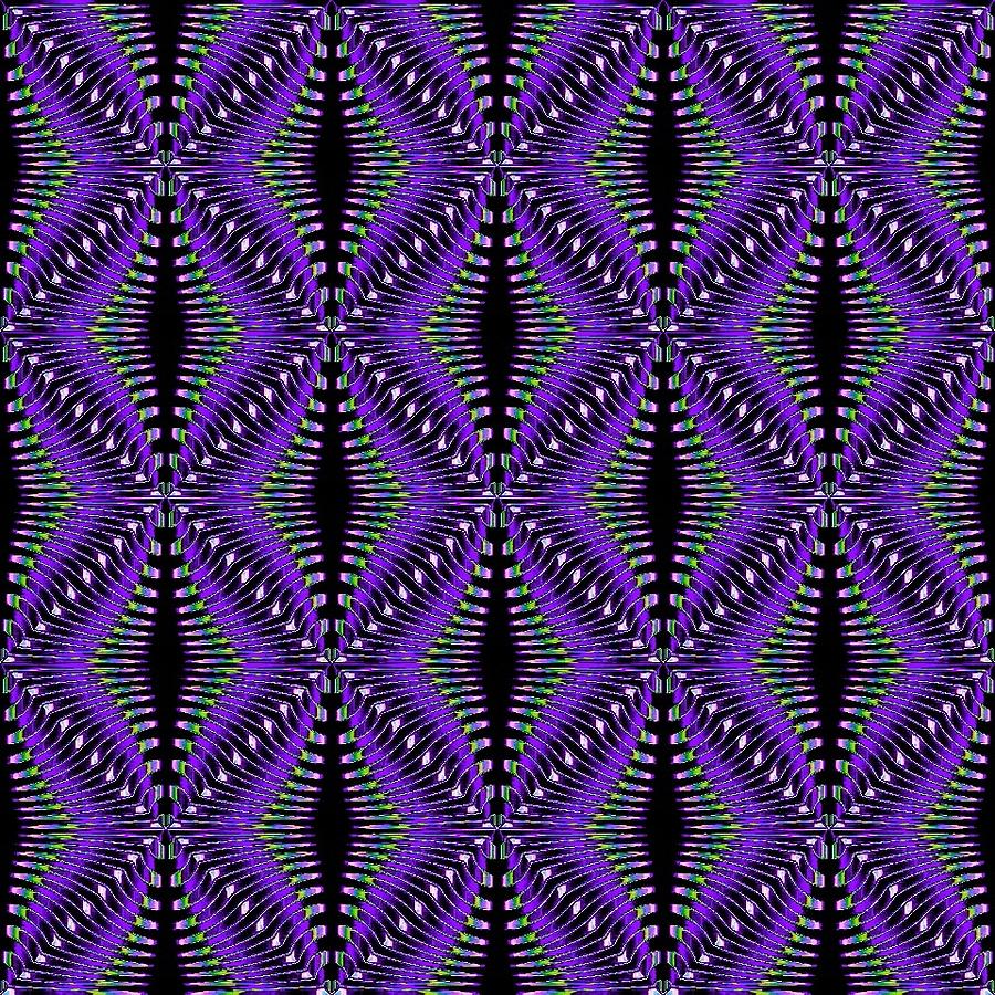 Pattern Purple Multi Photograph by Candy Floss Happy