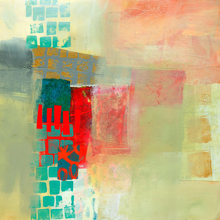 Abstract Painting - Pattern Study #2 by Jane Davies