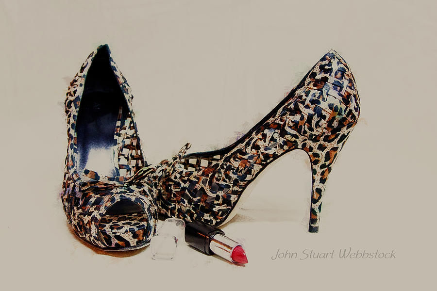 Patterned heels Photograph by John Stuart Webbstock