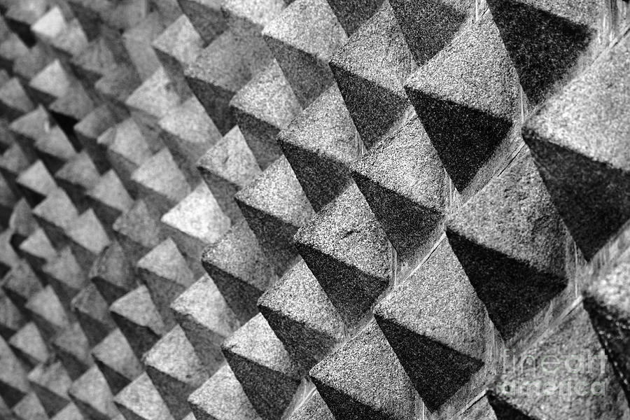 Patterns in Granite Casa de los Picos Segovia Photograph by James Brunker